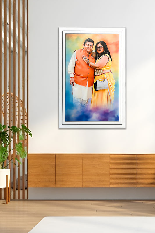Custom Digital Painting Canvas - With Free Easel Stand