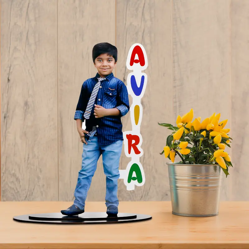 Personalised Acrylic Standee with Name