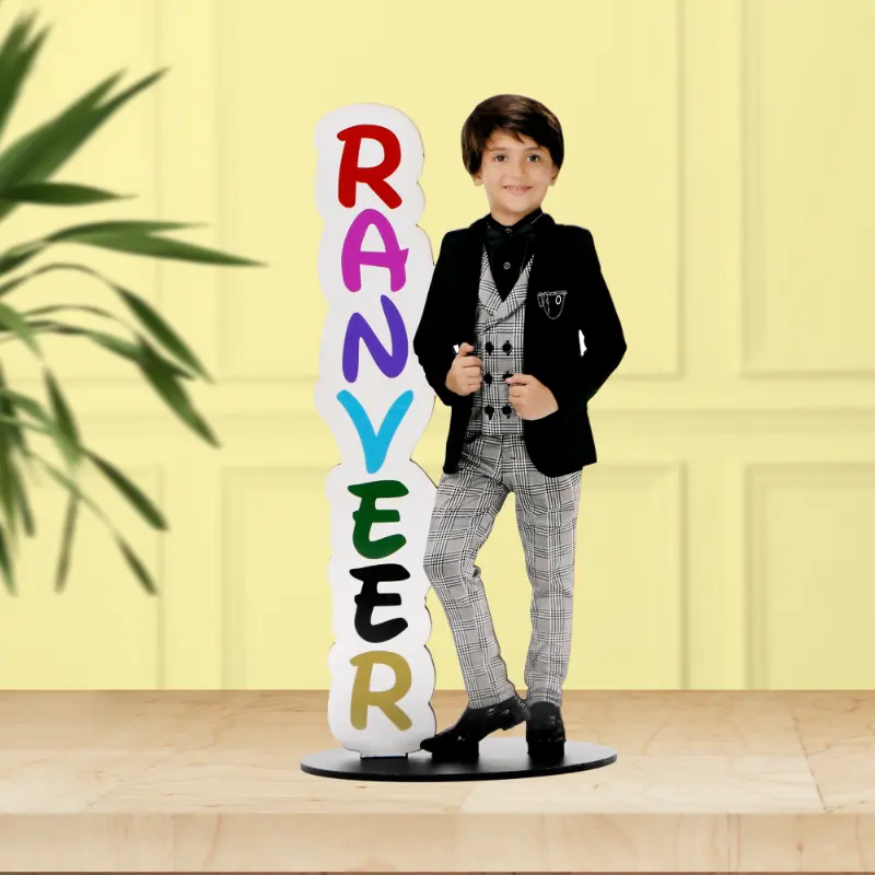 Personalised Acrylic Standee with Name