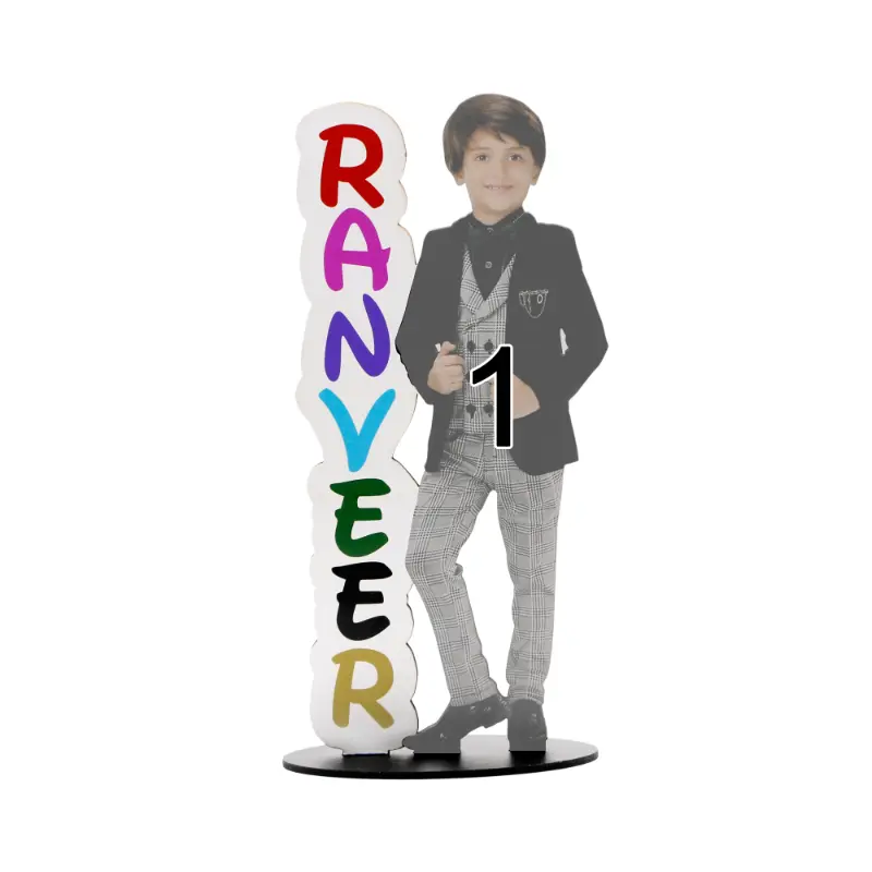 Personalised Acrylic Standee with Name - Image 2