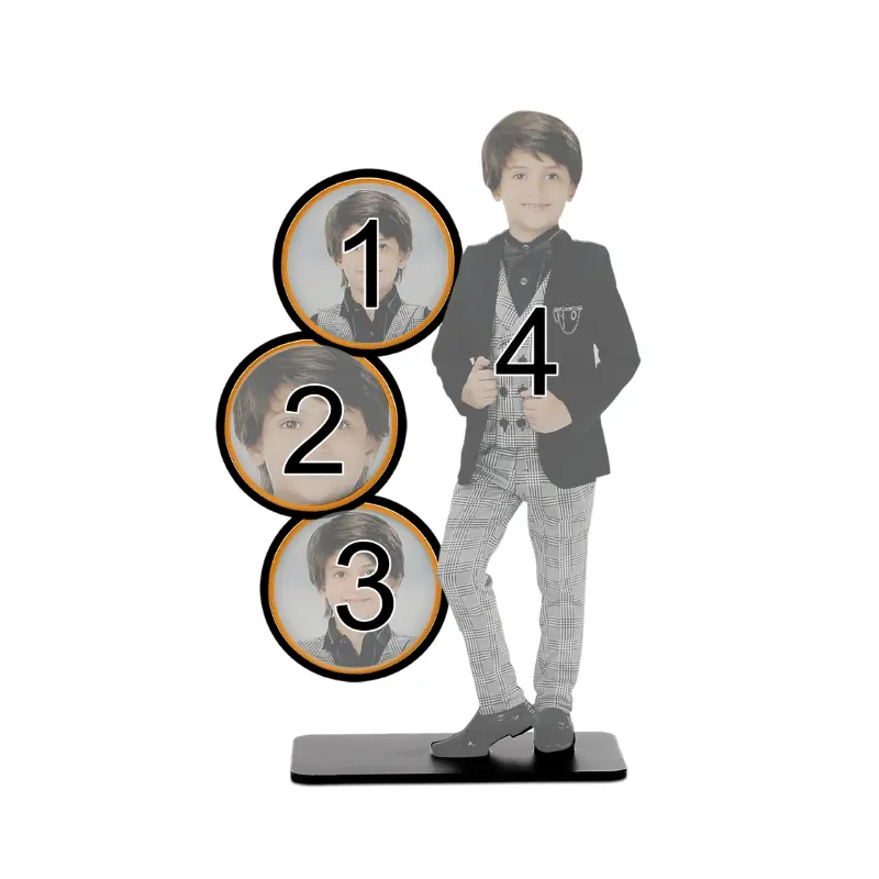 Personalised Multi-Photo Acrylic Standee - Image 2