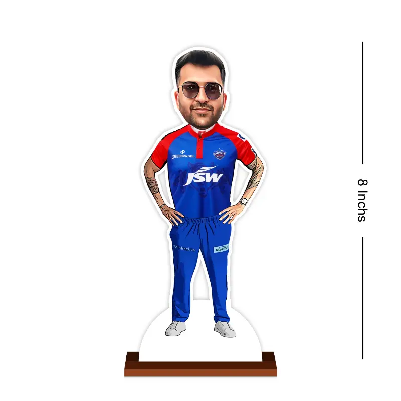 Personalized Delhi Capitals Caricature by Rainbow Gifts - Image 3