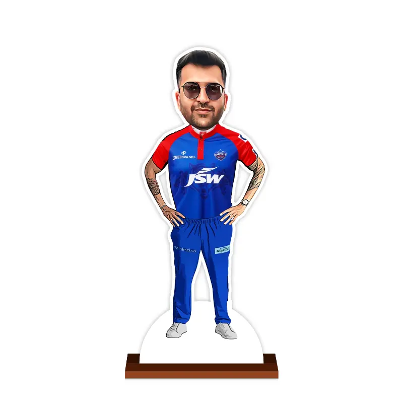 Personalized Delhi Capitals Caricature by Rainbow Gifts - Image 2
