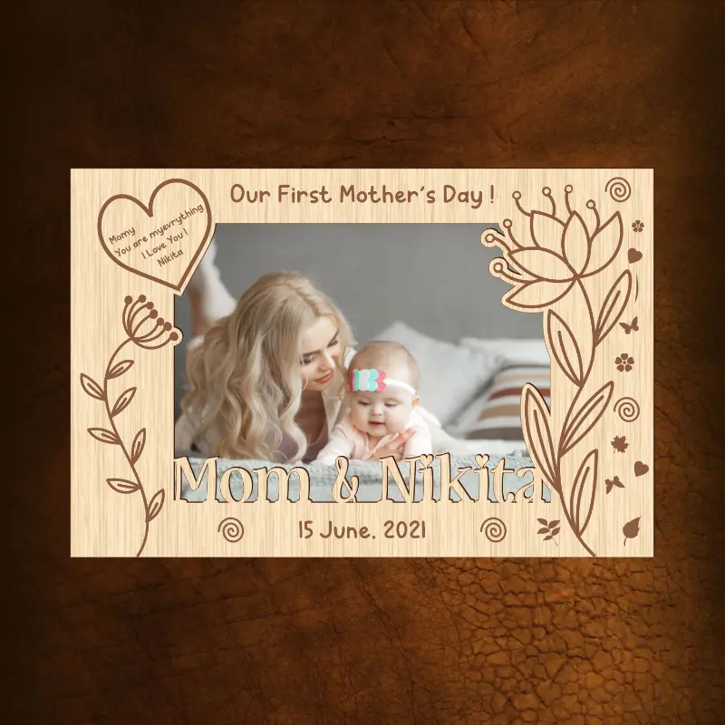 Personalised Mother & Baby Acrylic Frame – Mother’s Day Special