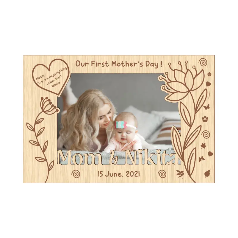Personalised Mother & Baby Acrylic Frame – Mother’s Day Special - Image 2
