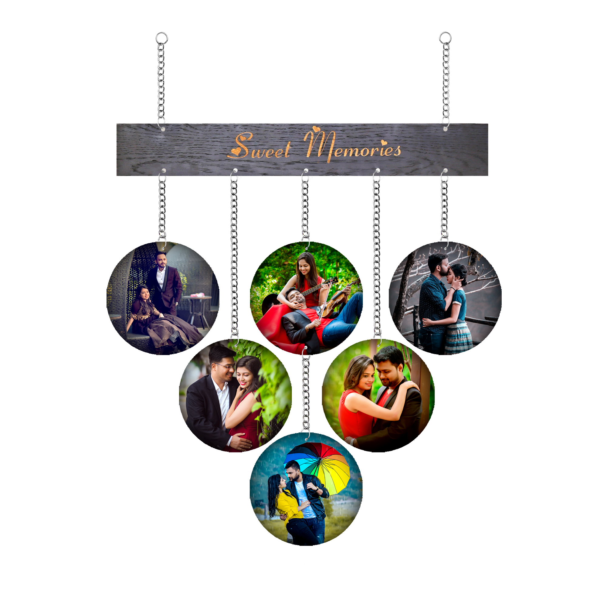 Personalised "Sweet Memories" Signature Circle-Cascade - Image 2