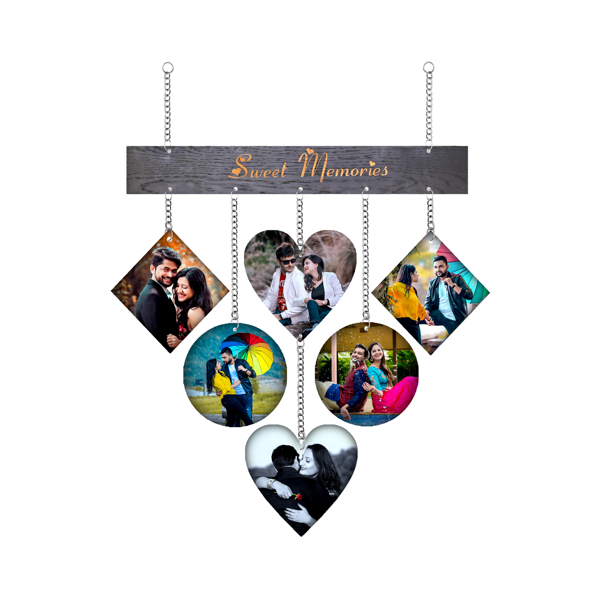 Personalised "Sweet Memories" Signature Geometric Fusion-Cascade - Image 2