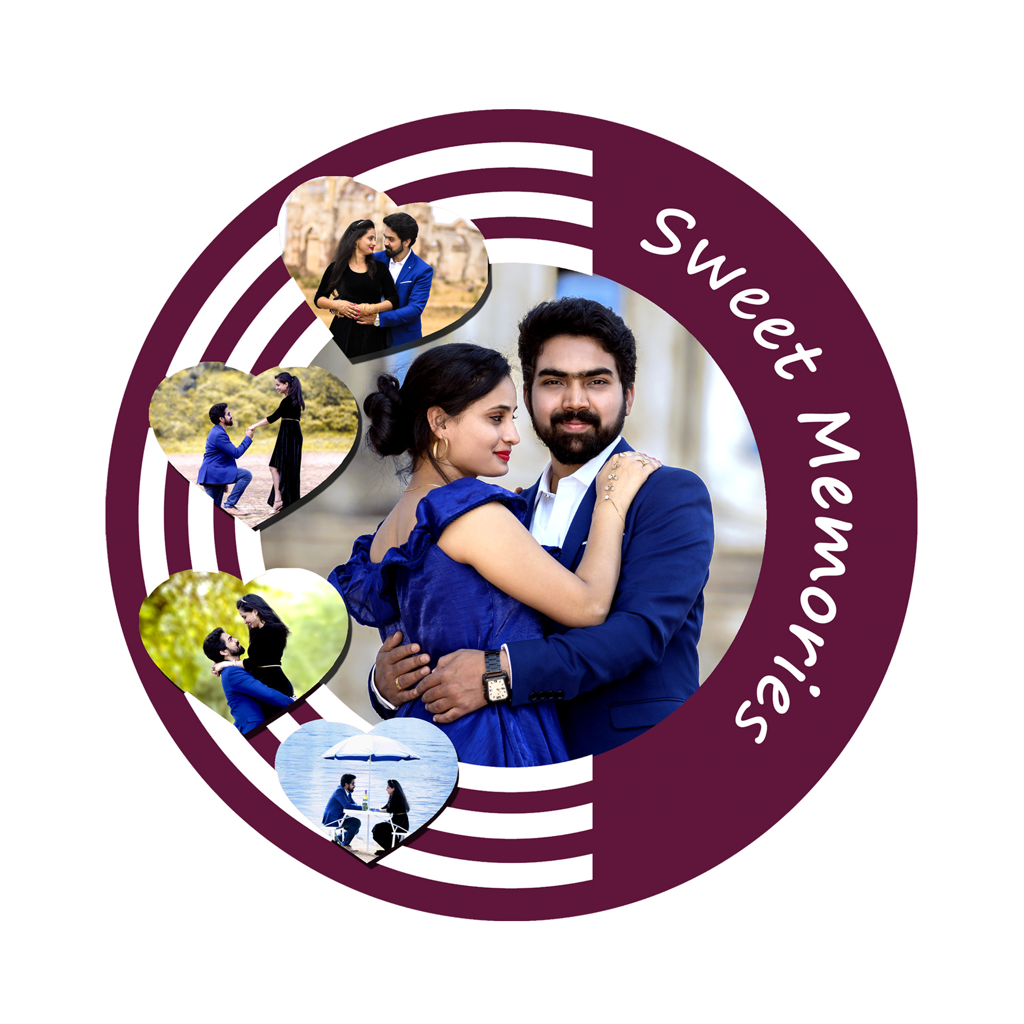 Personalised Love Circle Mosaic - Image 2