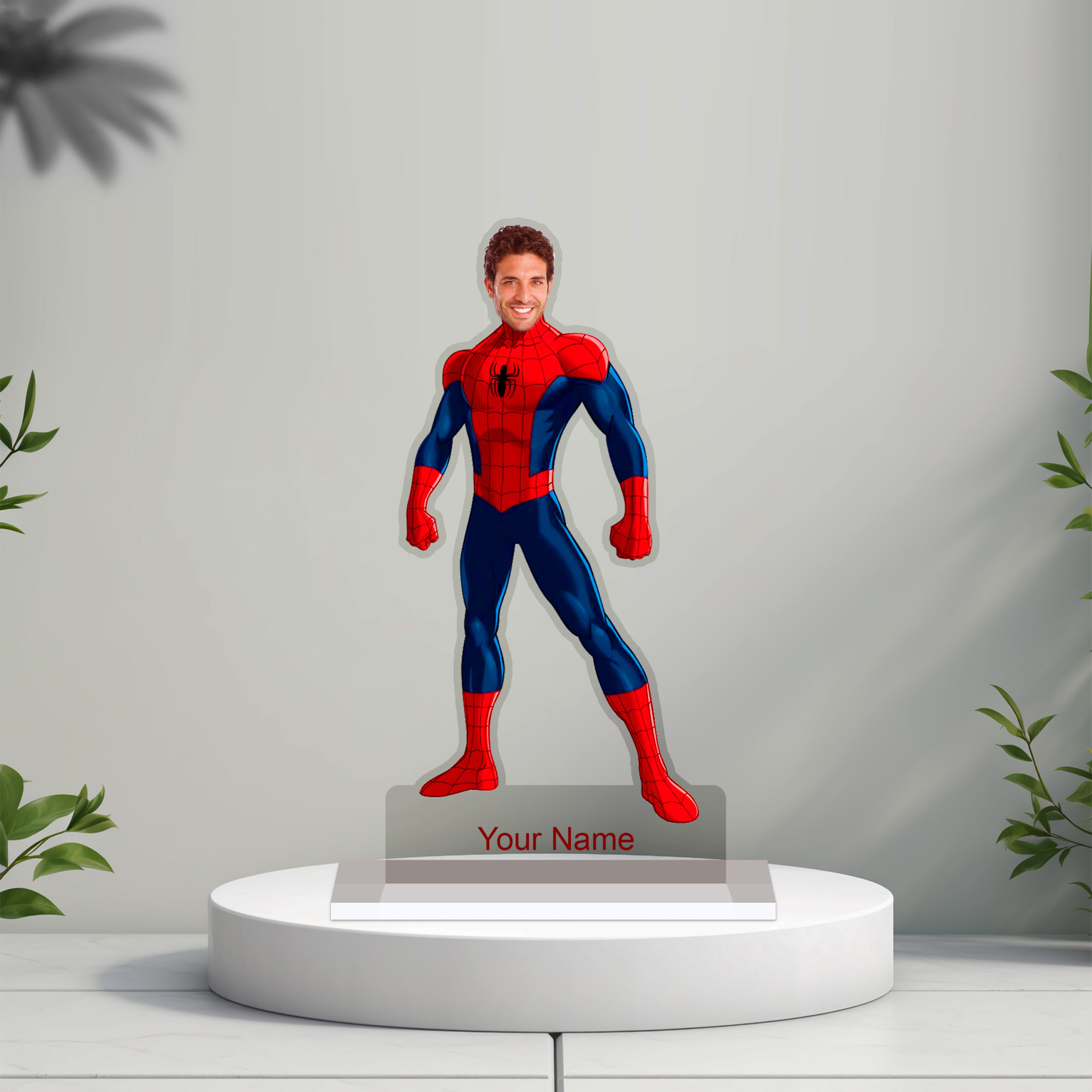 Spiderman Caricature by Rainbow Gifts