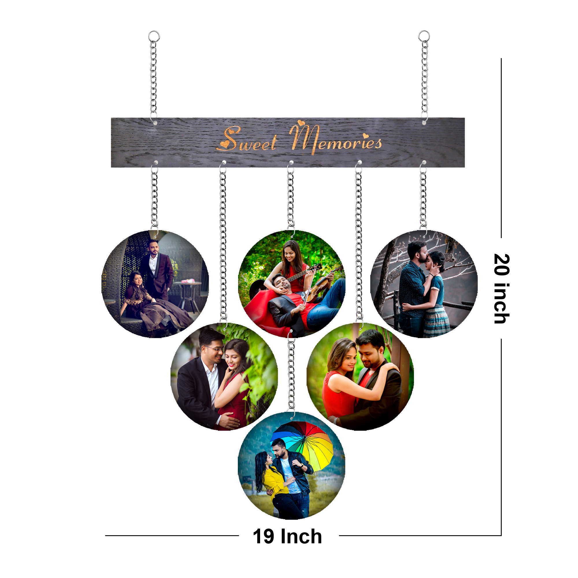 Personalised "Sweet Memories" Signature Circle-Cascade - Image 4