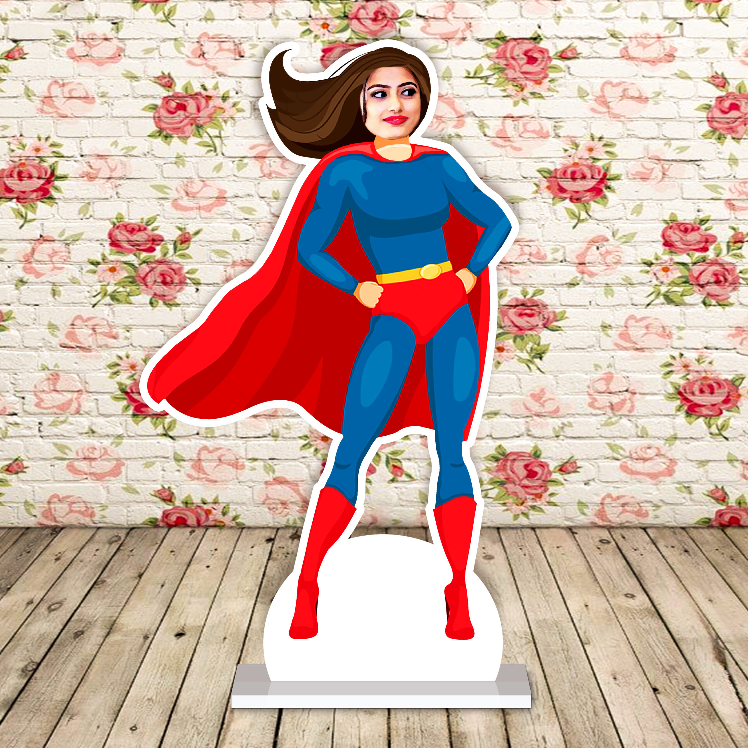 Supergirl Caricature by Rainbow Gifts