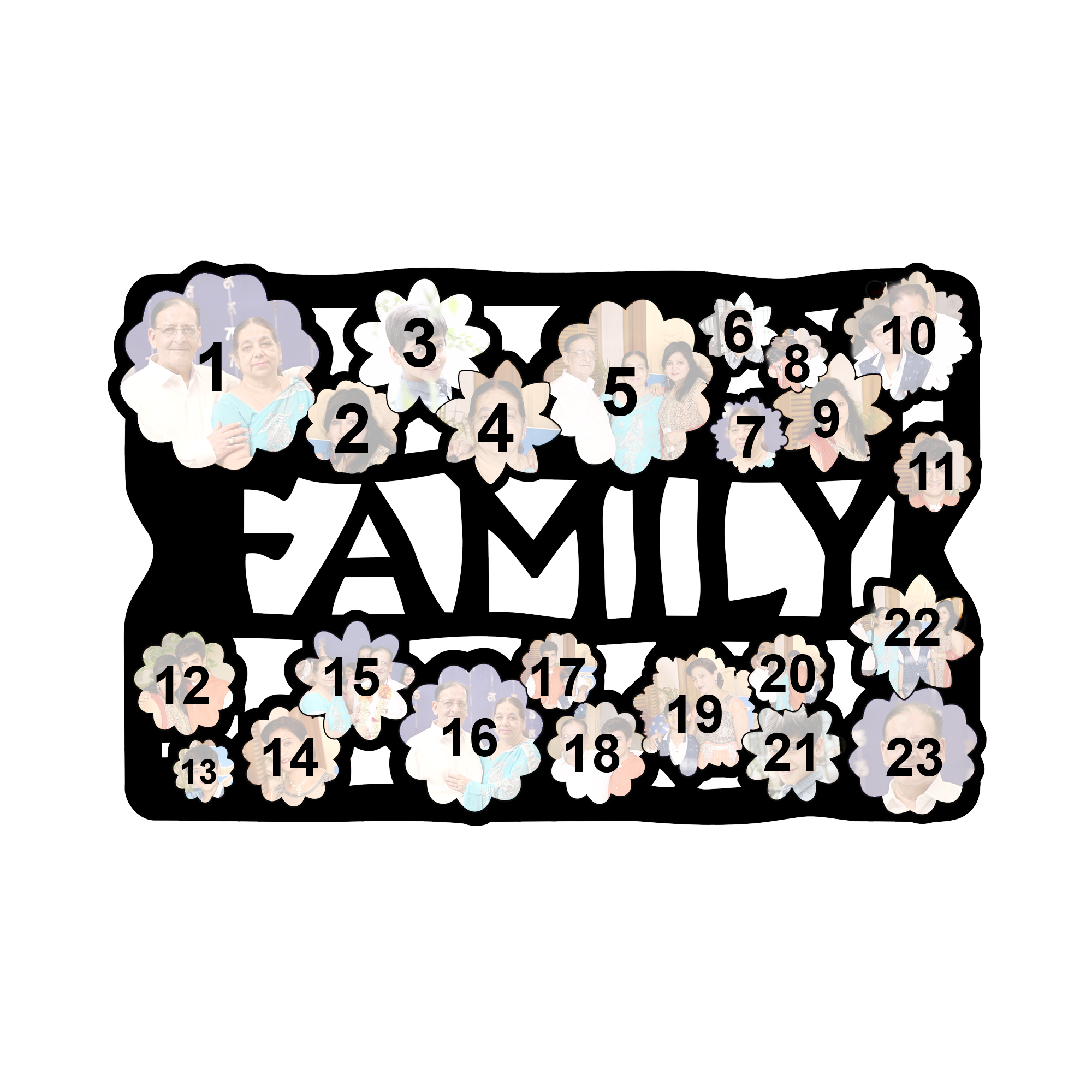 Personalised Family Moments Wall Plaque - Image 3