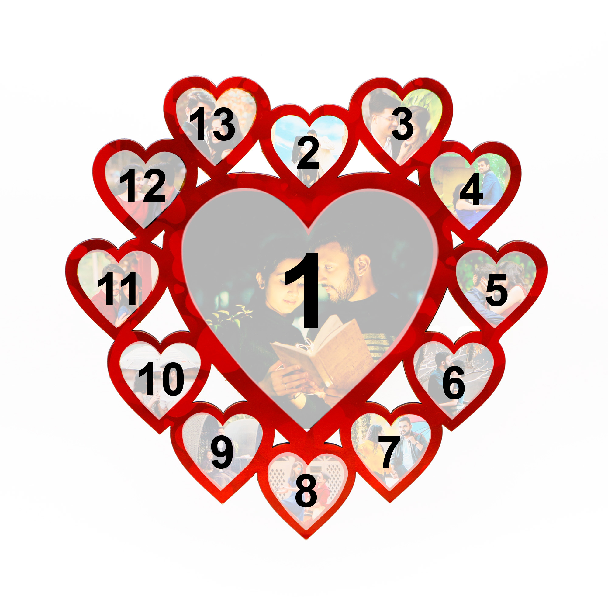 Personalised Grand Heart Mosaic - Image 3