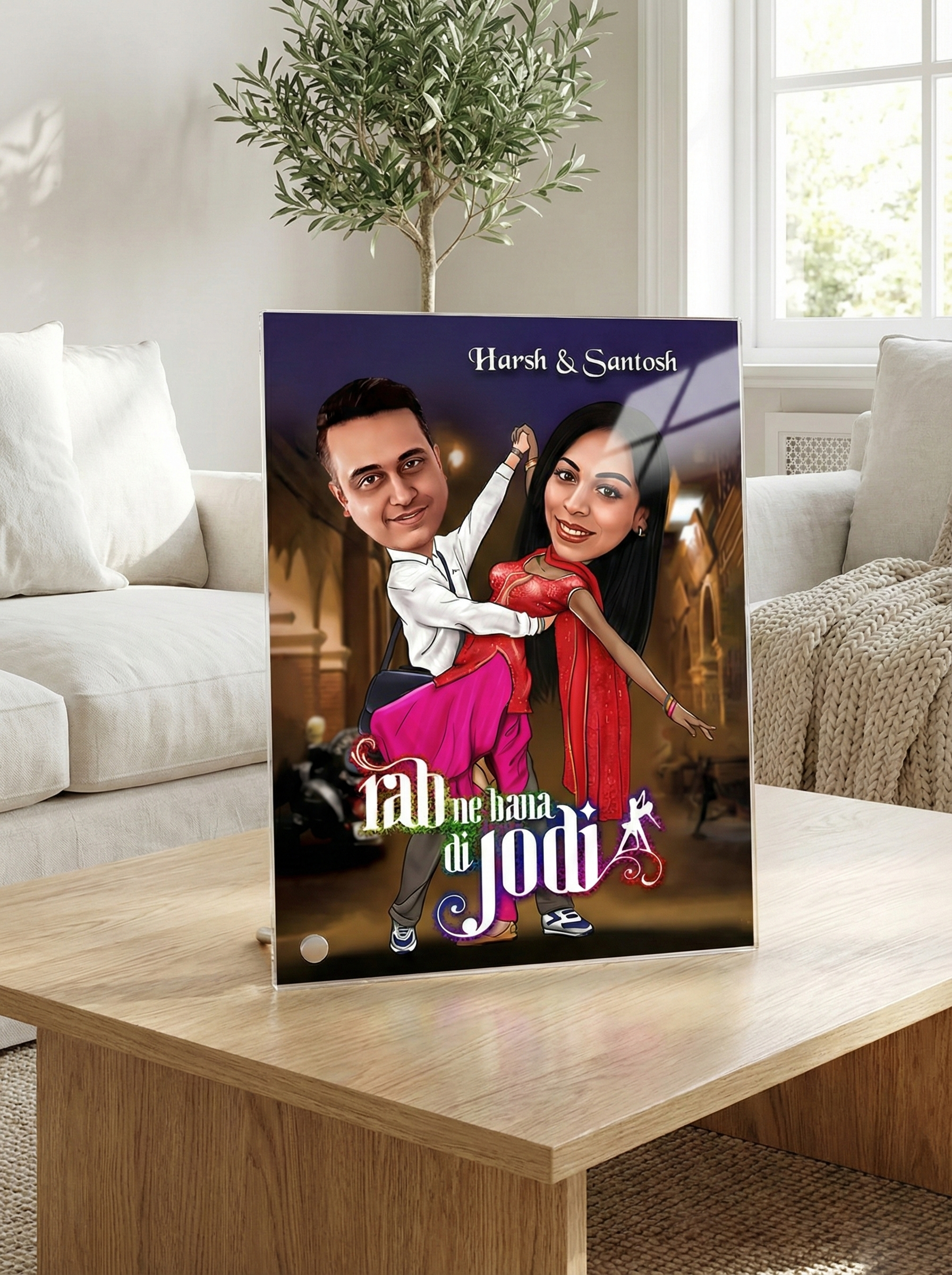 "Rab Ne Bana Di Jodi" Caricature by Rainbow Gifts