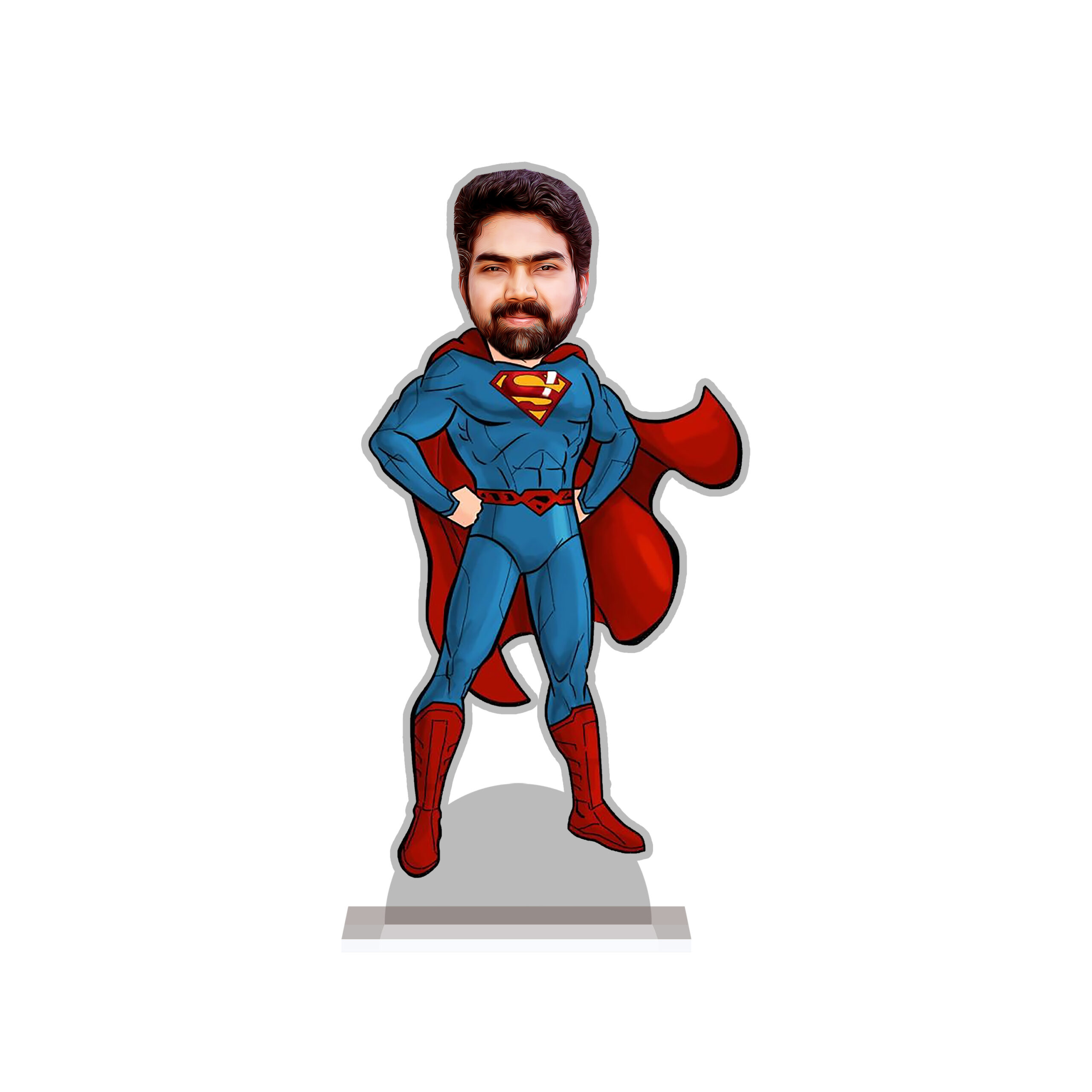 Superman Caricature by Rainbow Gifts - Image 2