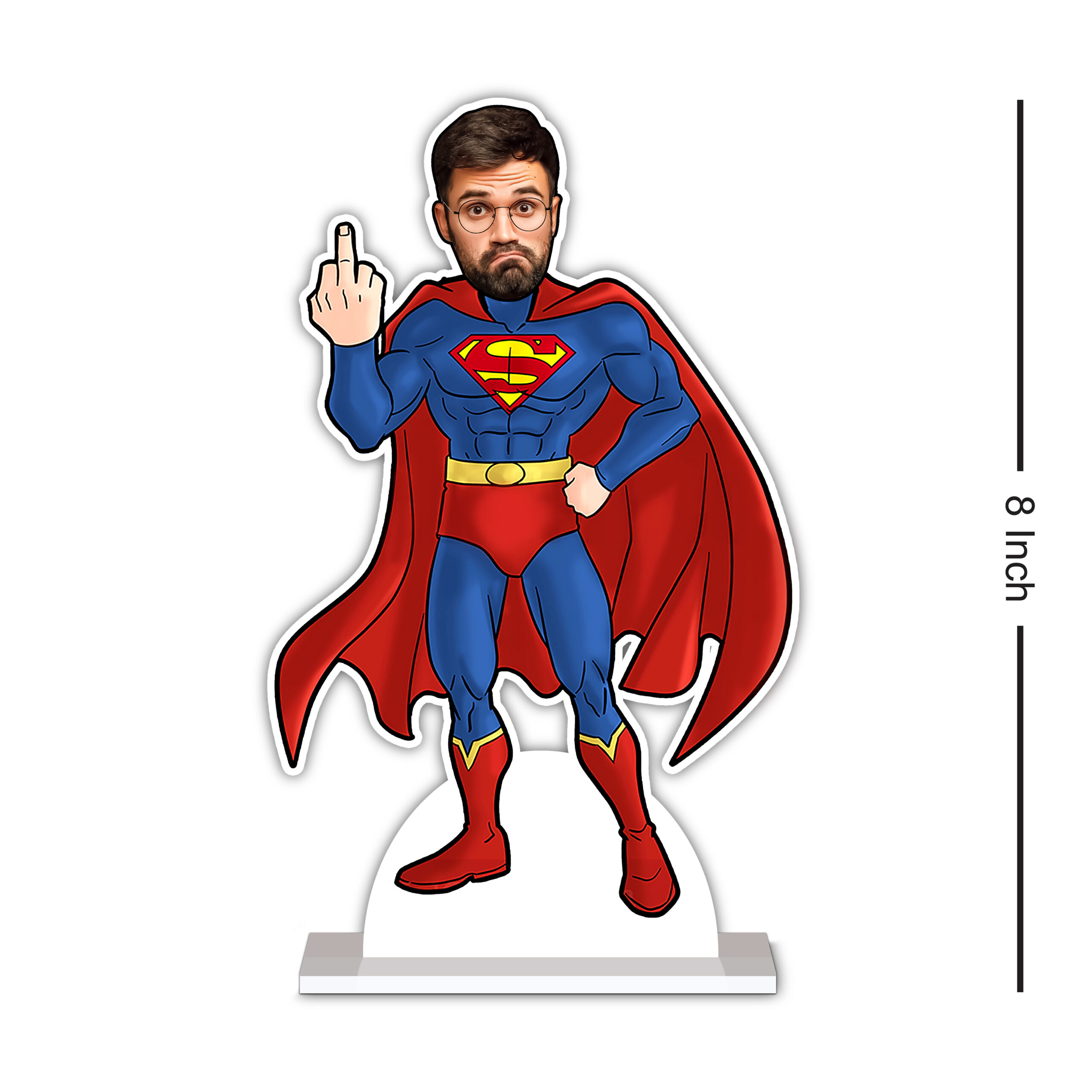 Superman Caricature by Rainbow Gifts - Image 3