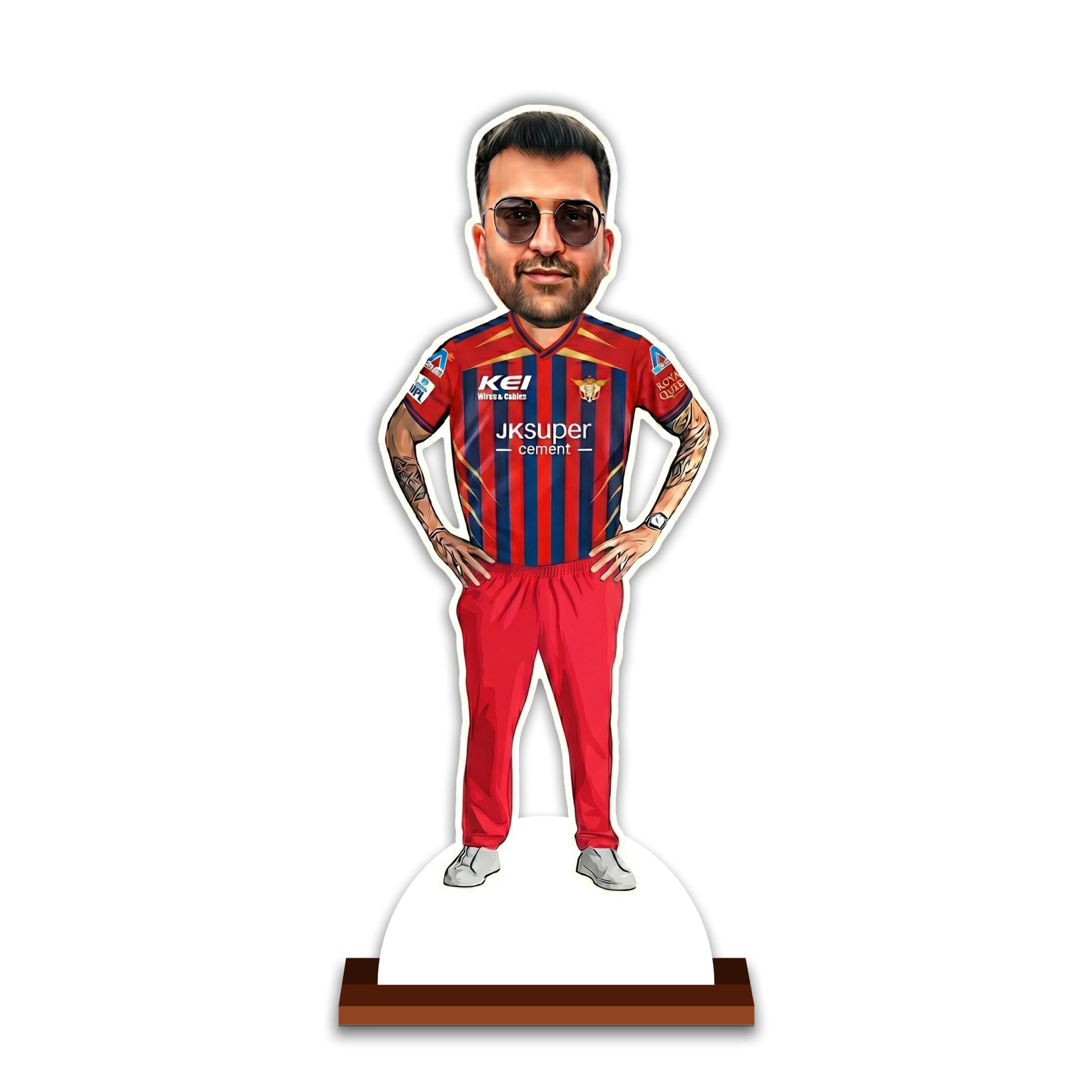 Personalized Lucknow Super Giants Caricature by Rainbow Gifts - Image 2